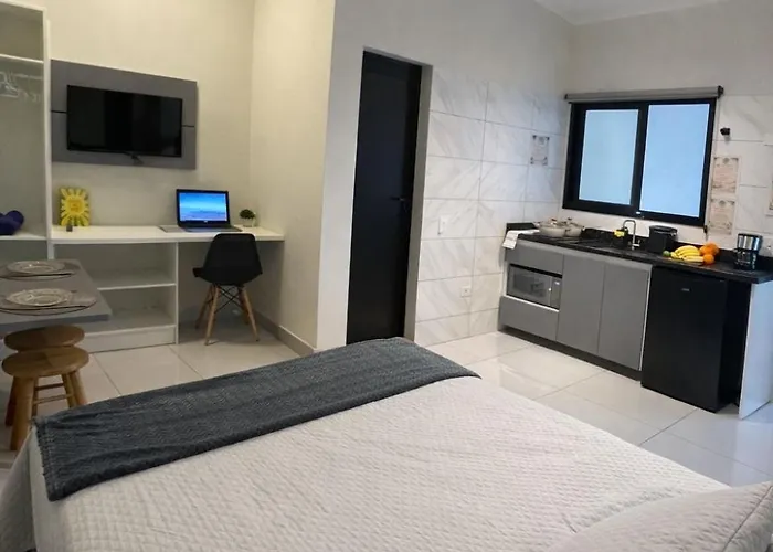 Studio 167 - Conforto perto da praia e ótima localização